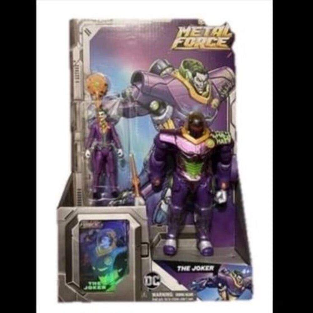 NIB Metal Force DC Comics The Joker Action Figure